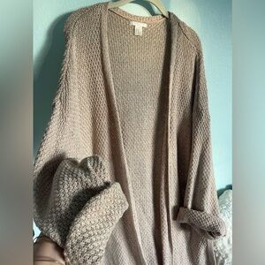H&M Oatmeal Cardigan